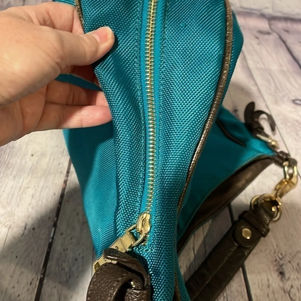 JPK PARIS 75 Teal hobo bag